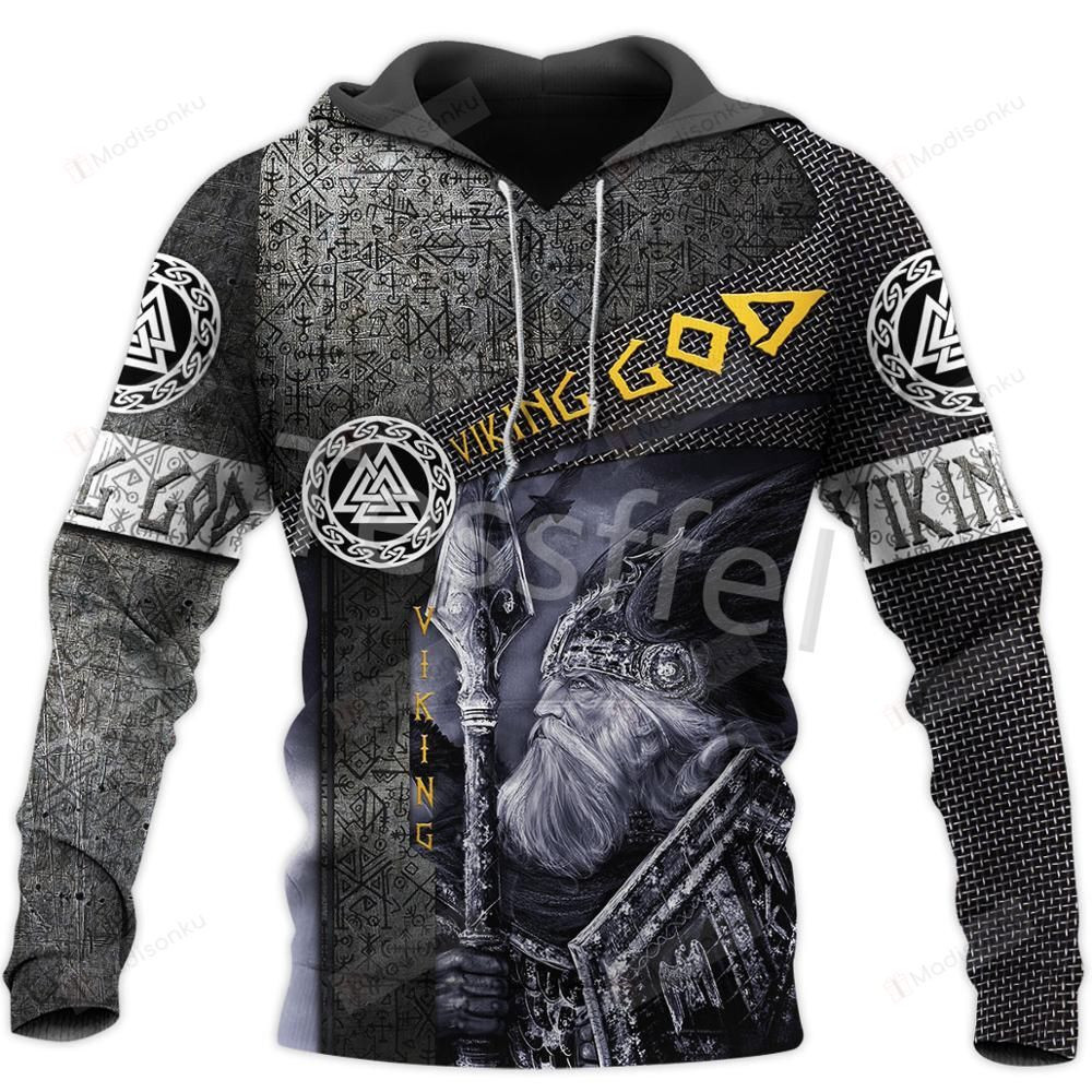 Viking God Pirate  3D All Over Print Hoodie