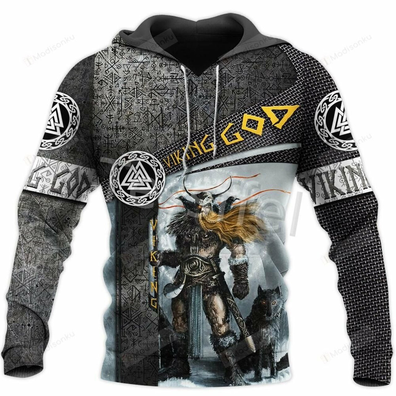 Viking God Pirate 3d All Over Print Hoodie