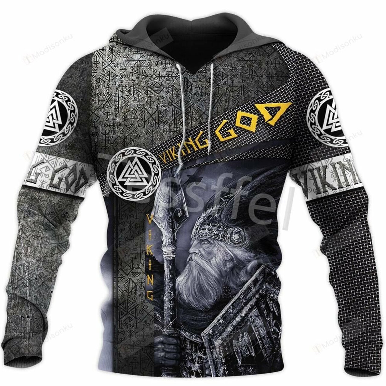 Viking God Pirate 3d All Over Print Hoodie