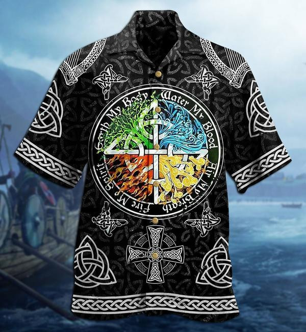 Viking Sign My Blood Limited - Hawaiian Shirt Hawaiian Shirt For Men