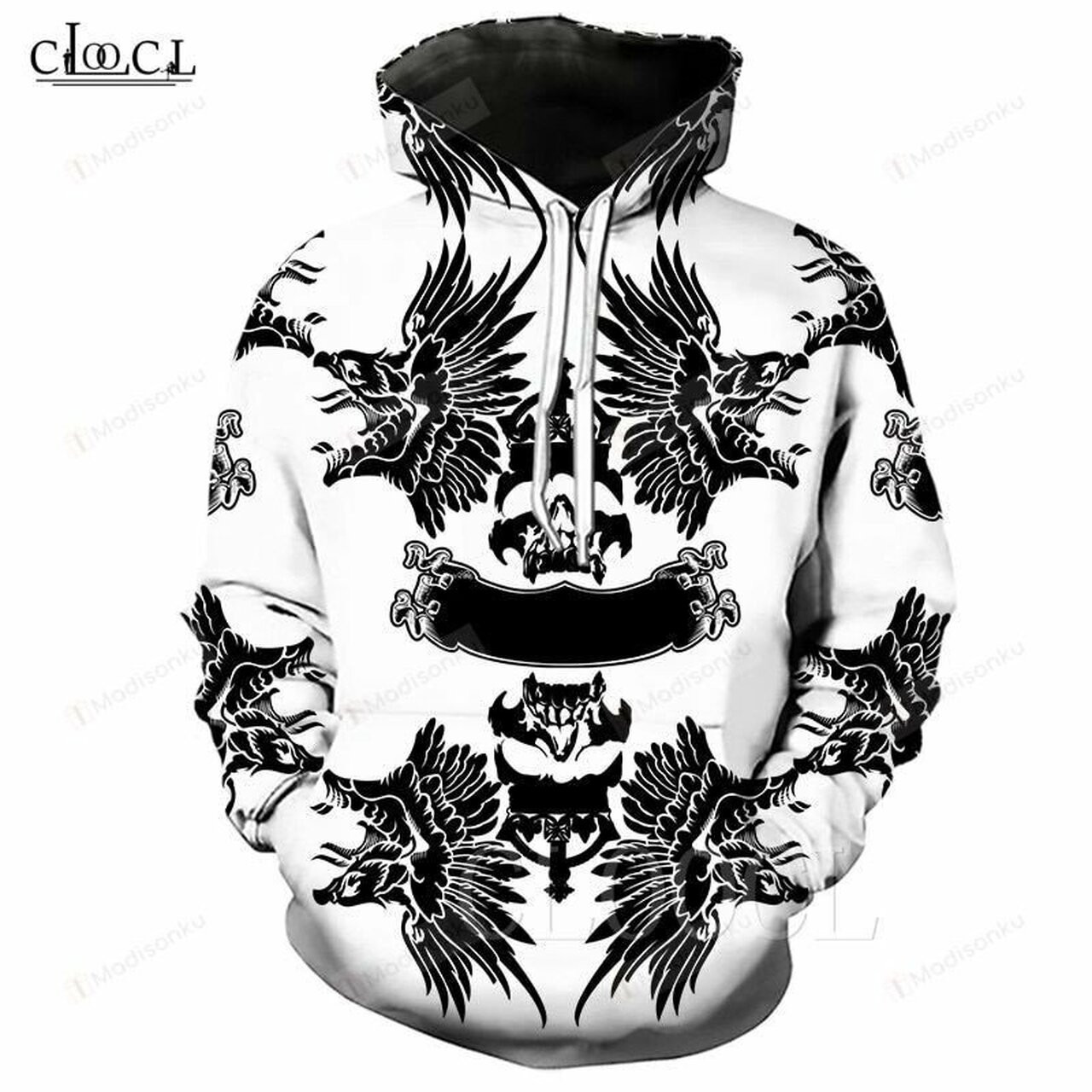 Viking Tattoo 3d All Over Print Hoodie