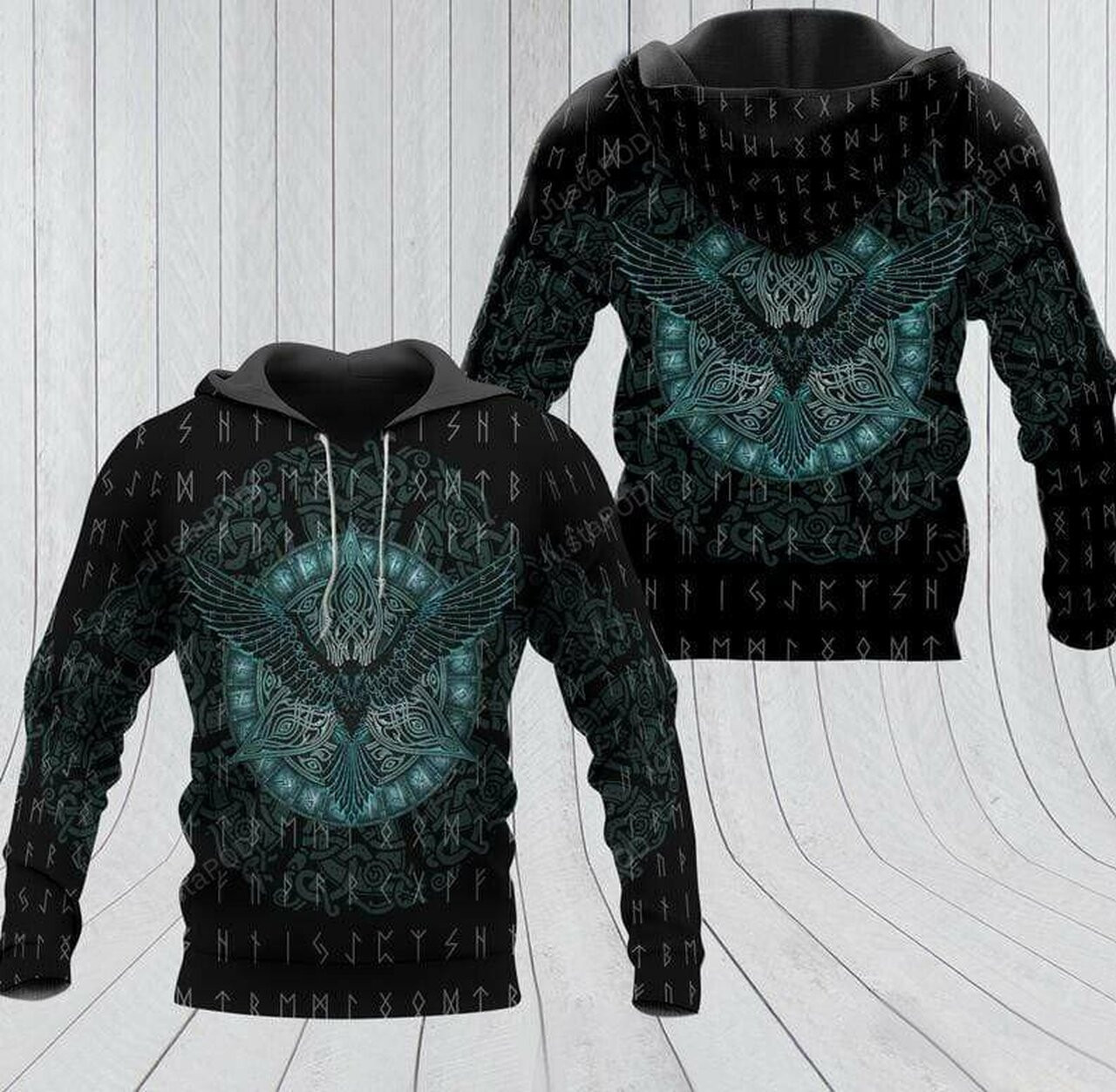 Viking Tattoo 3d All Print Hoodie