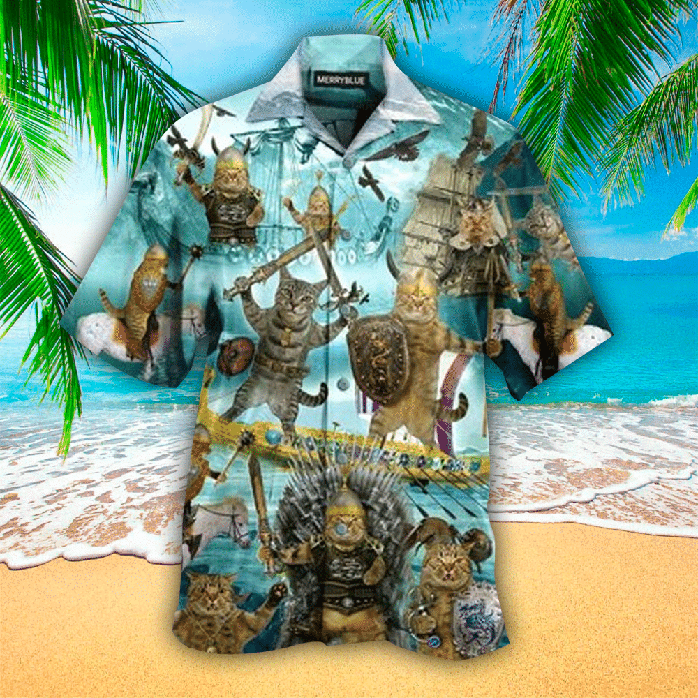 Vikings Aloha Shirt Perfect Hawaiian Shirt For Vikings Lover Shirt for Men and Women