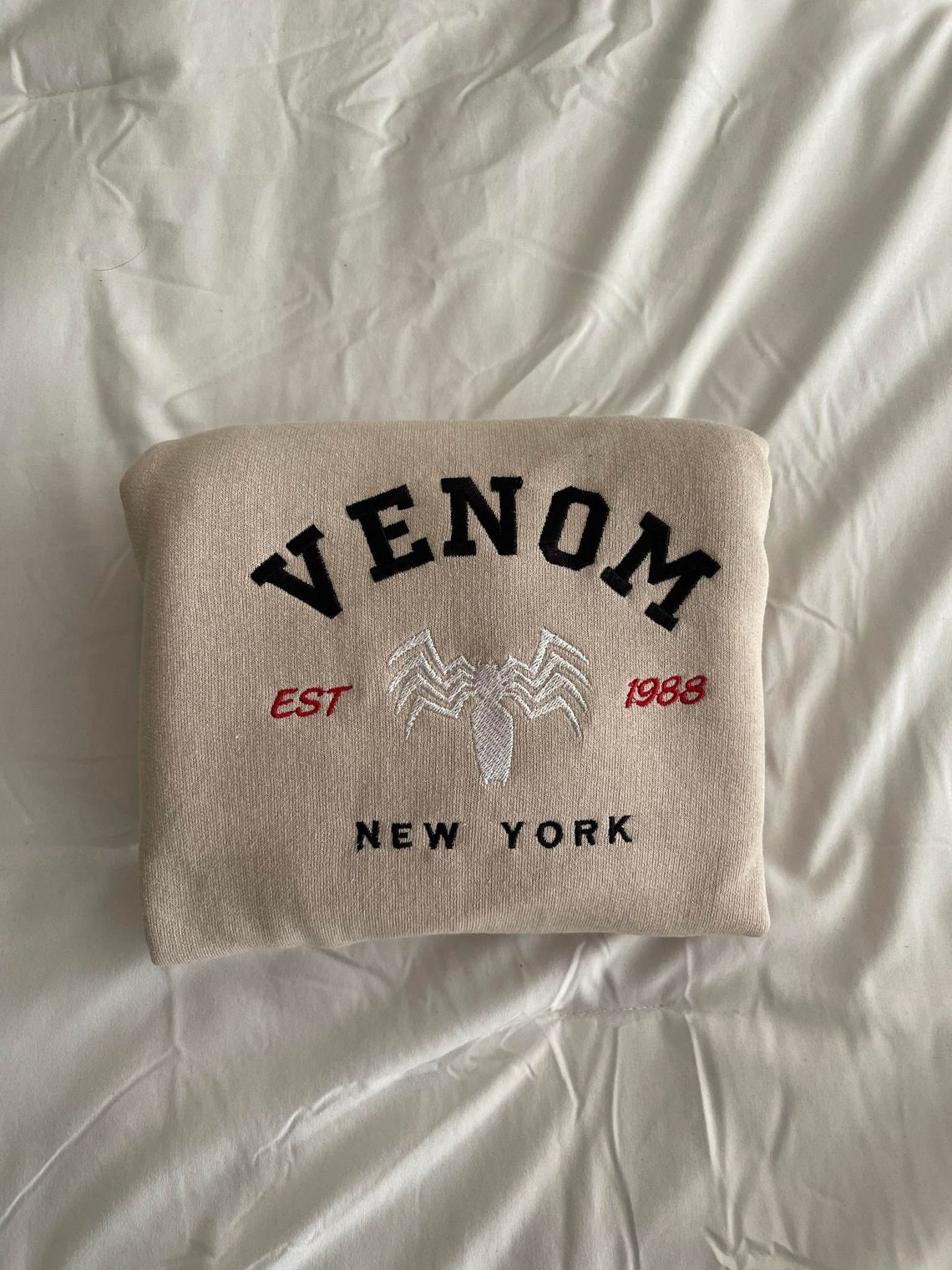 Vintage Venom Nyc Embroidered Sweatshirt