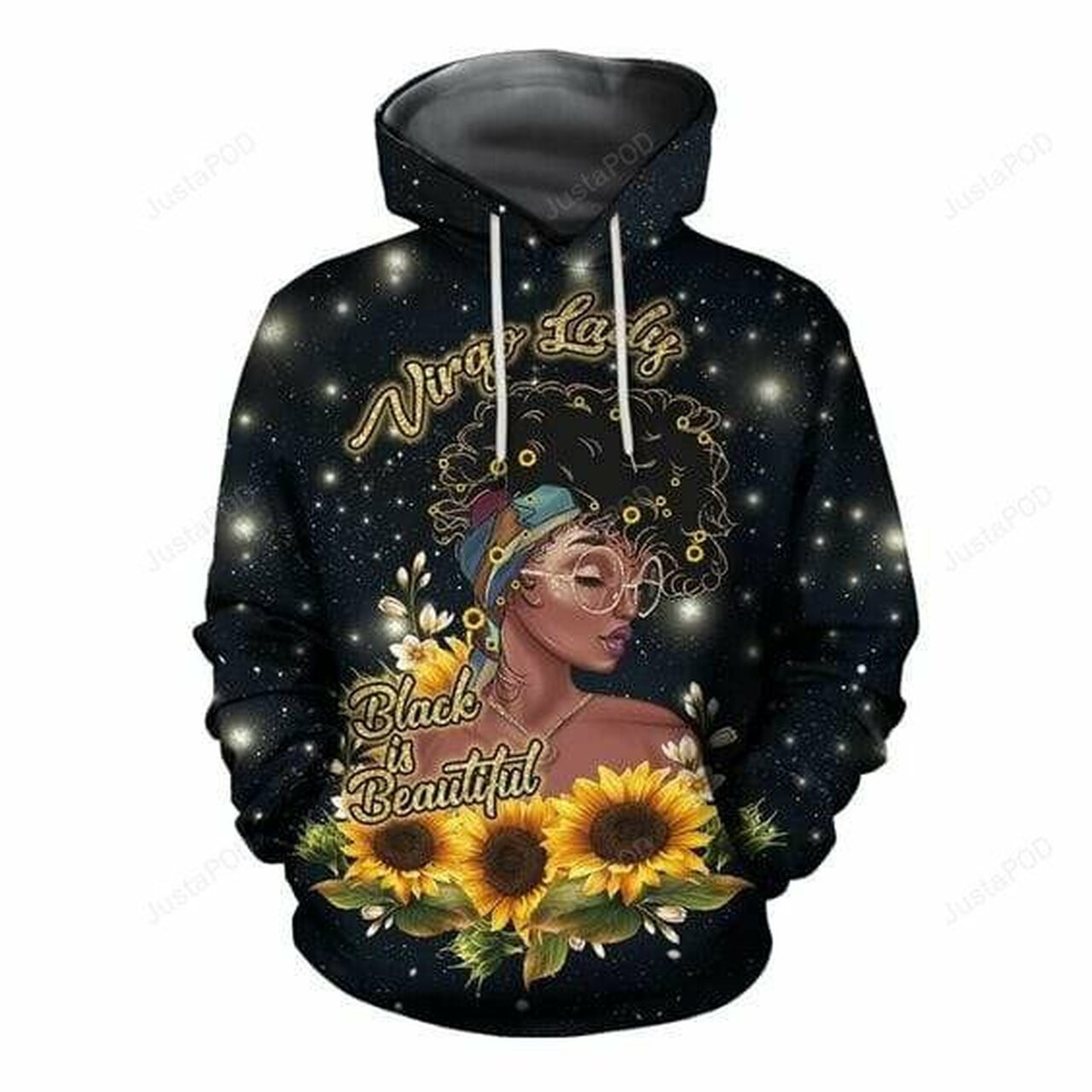 Virgo Lady Black Is Beautiful 3d All Print Hoodie