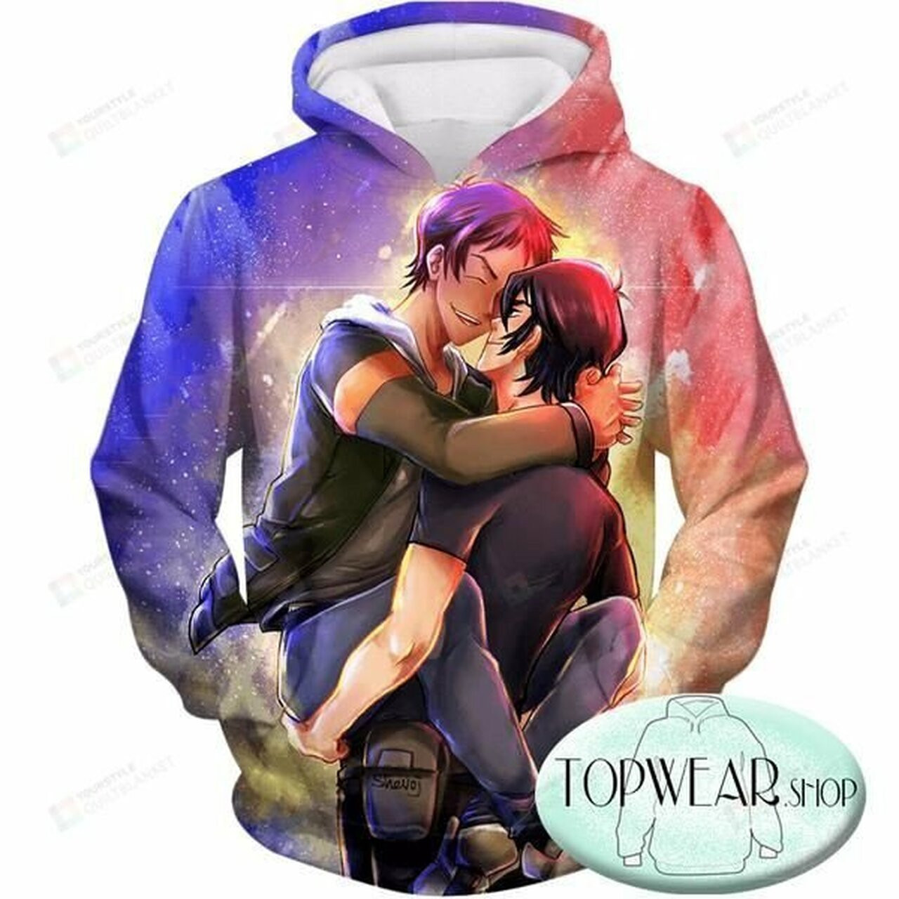 Voltron Legendary Defender 3d All Over Print Hoodie