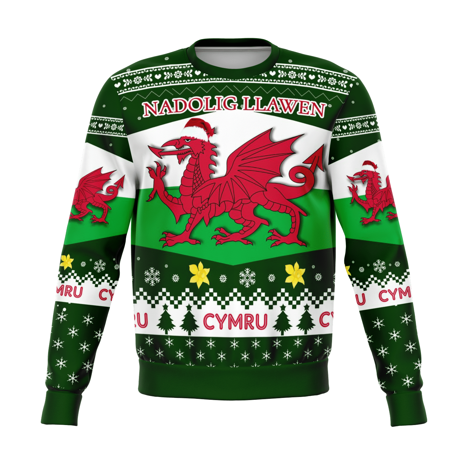 Wales Ugly Christmas Sweater