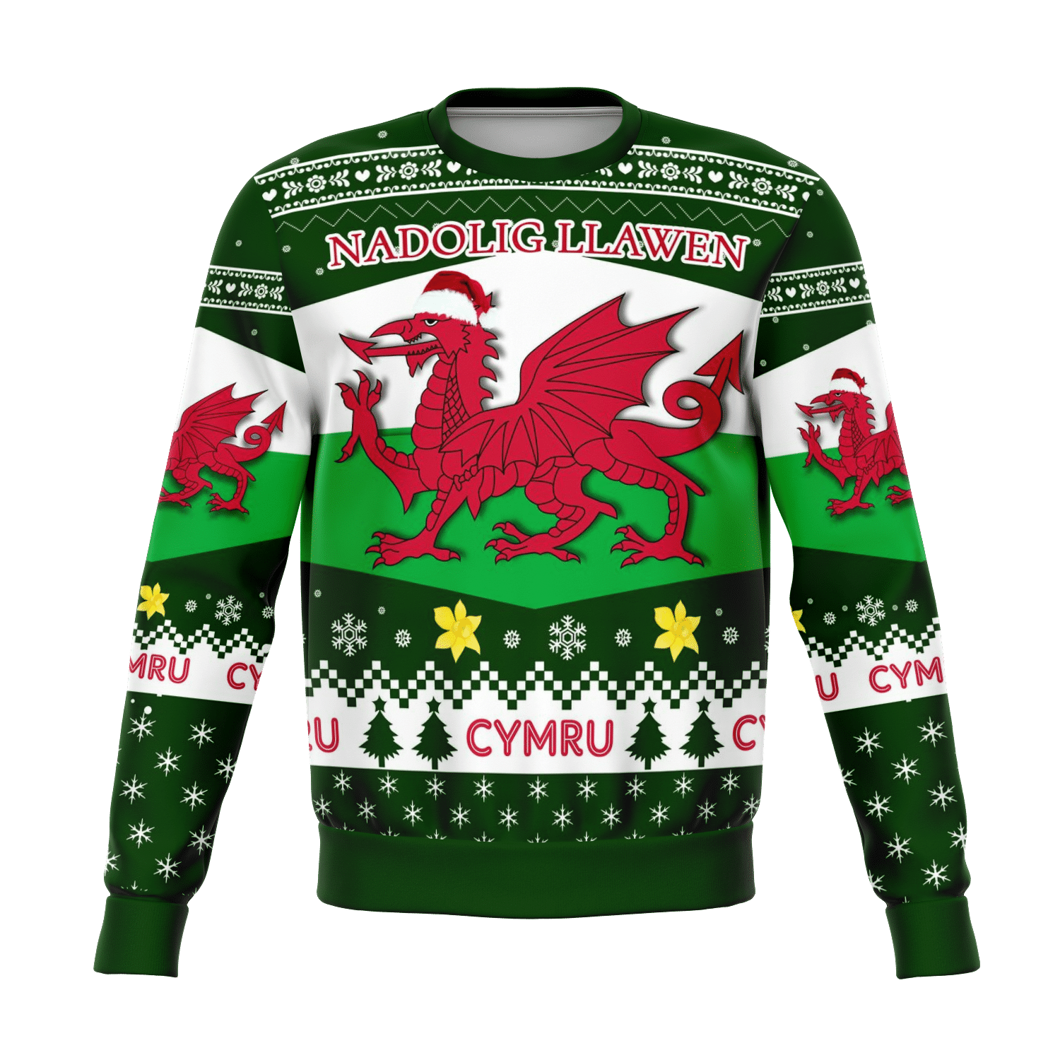 Wales Ugly Christmas Sweater Ugly Sweater For Men Women