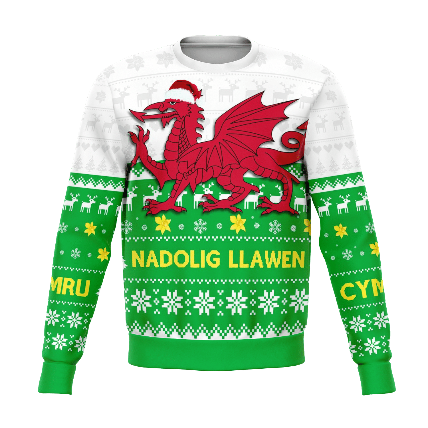 Wales Ugly Christmas Sweater