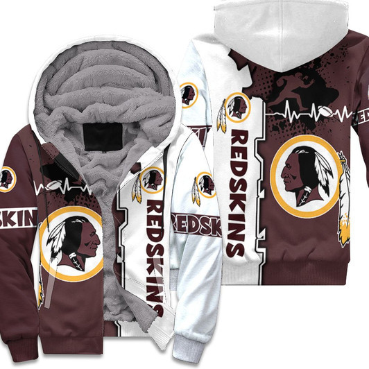 Washington Football 3D T Shirt Hoodie Jersey Fleece Hoodie