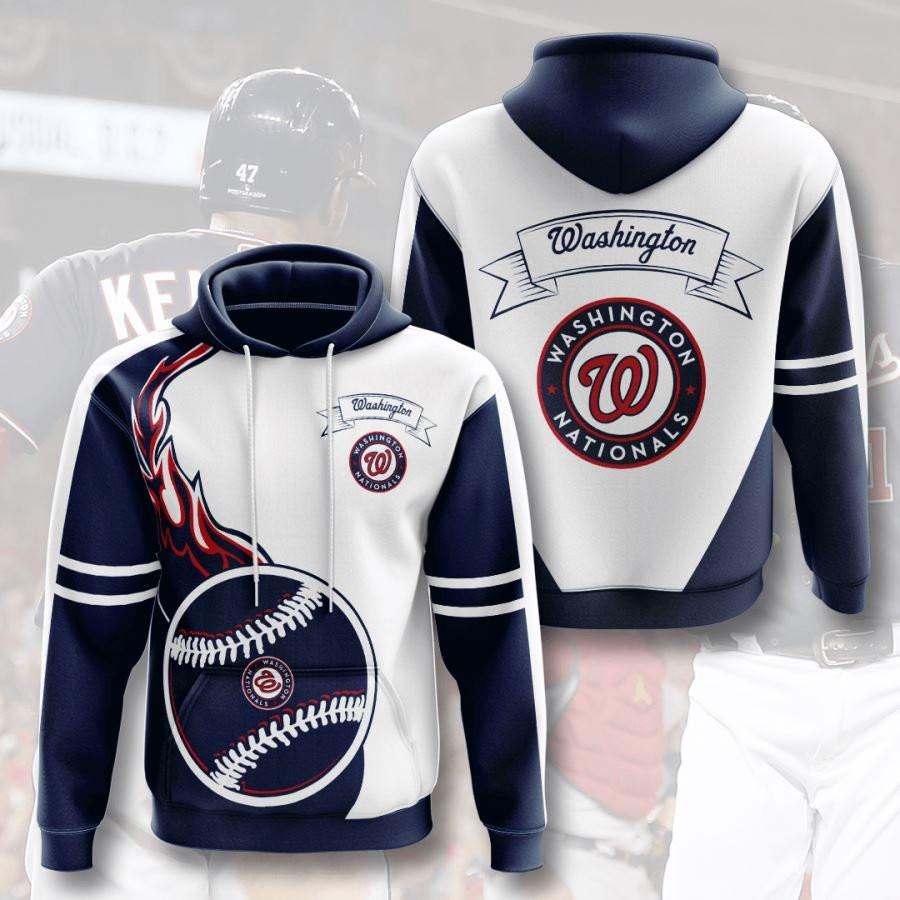 Washington Nationals No2080 Custom Hoodie 3D