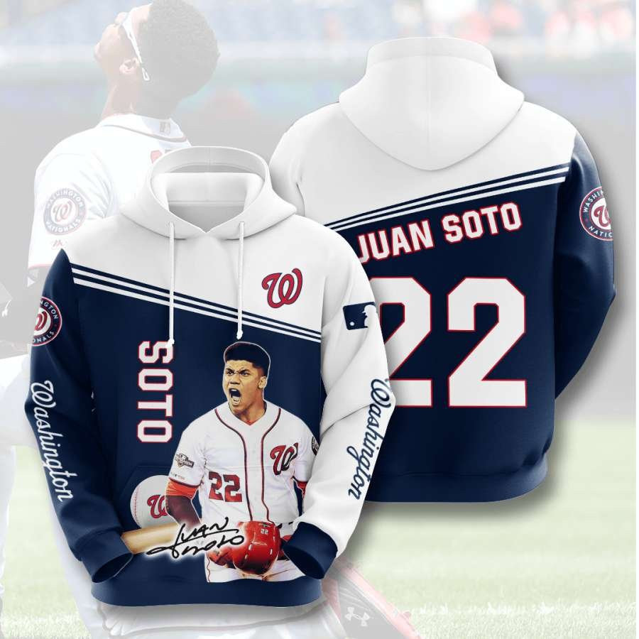 Washington Nationals No2086 Custom Hoodie 3D