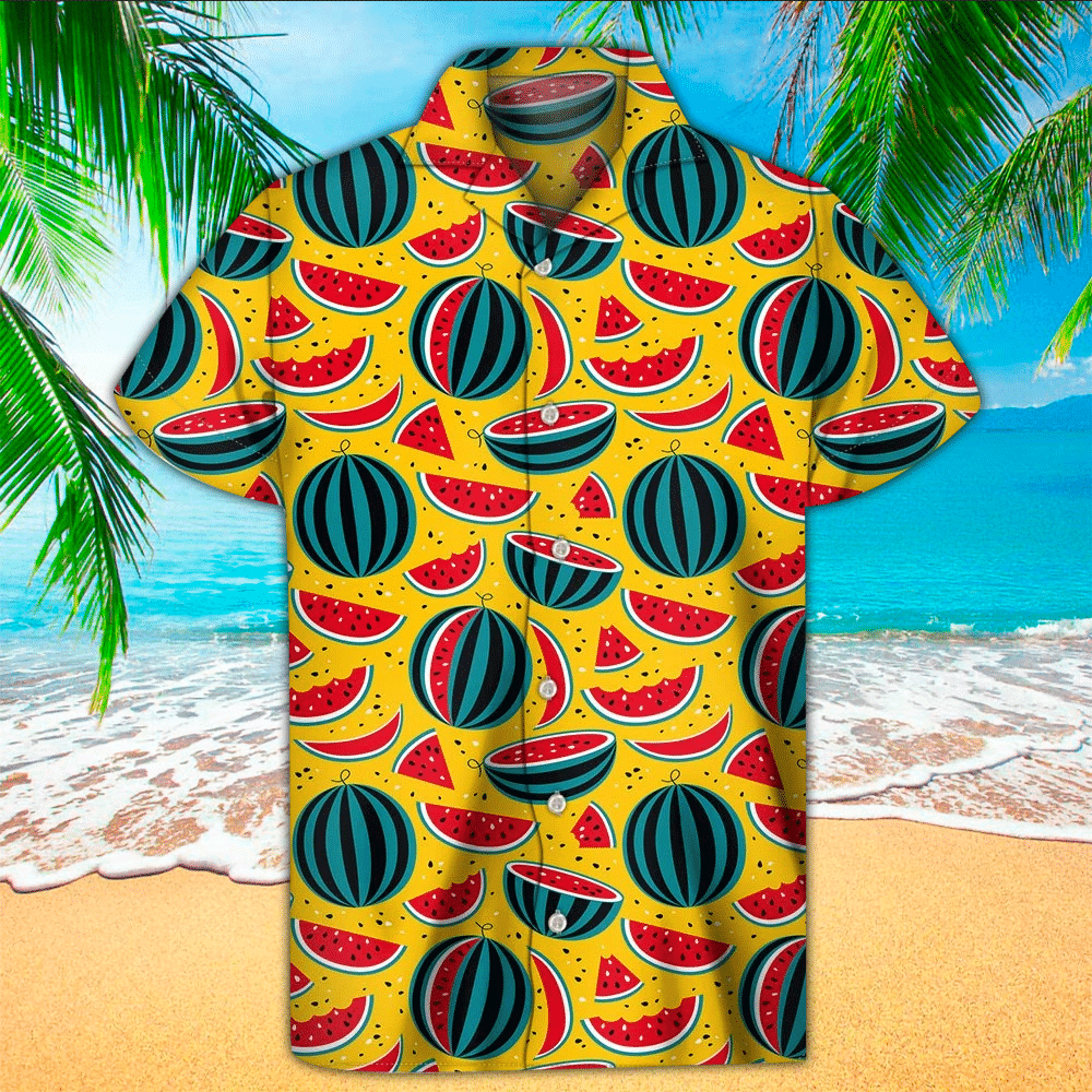 Watermelon Hawaiian Shirt Watermelon Lover Gifts Shirt For Men and Women