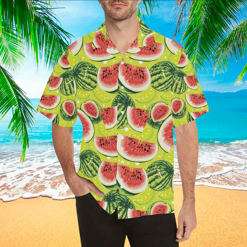 Watermelon Hawaiian Shirt Watermelon Lover Gifts Shirt For Men and Women