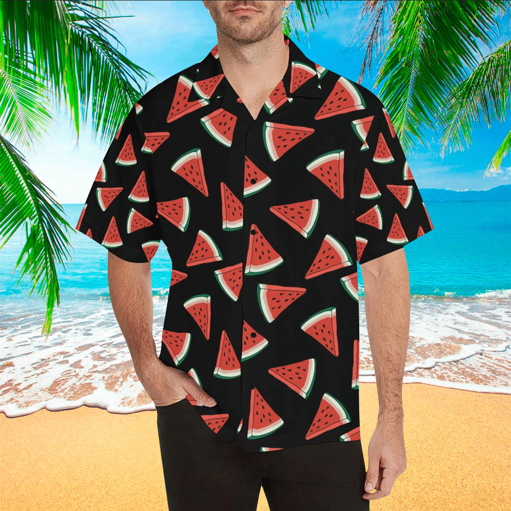 Watermelon Hawaiian Shirt Watermelon Shirt For Watermelon Lover Shirt For Men and Women