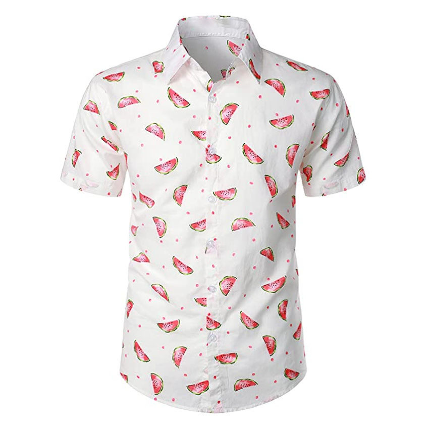 Watermelon Shirt Watermelon Hawaiian Shirt For Watermelon Lovers Shirt For Men and Women