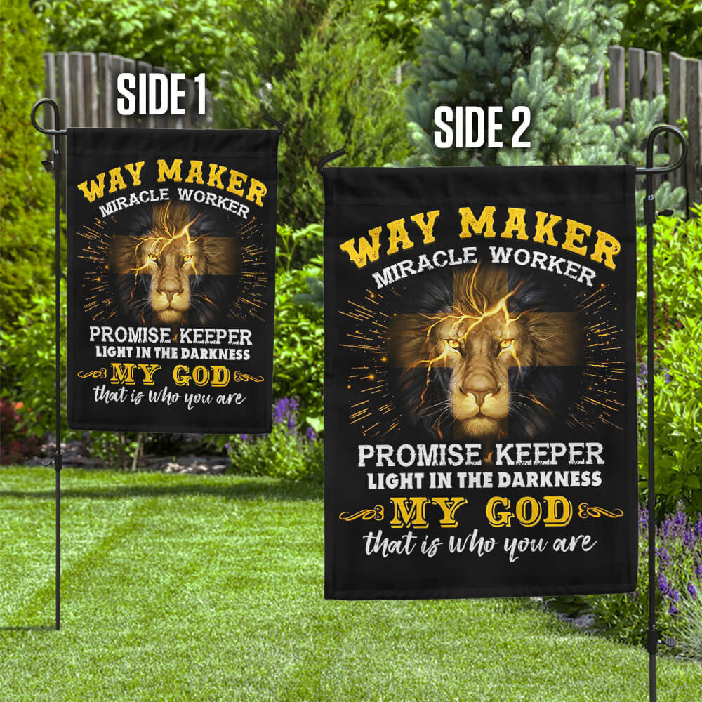 Way Maker Miracle Worker God Flag Jesus Flag Christian's Flag