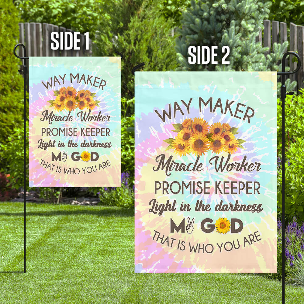 Way Maker Miracle Worker God Flag Jesus Flag Christian's Flag