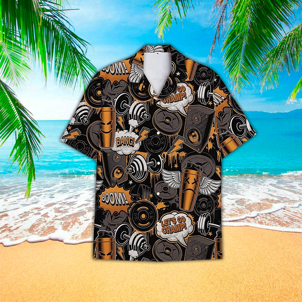 Weight Lifting Shirt Weight Lifting Hawaiian Shirt For Weight Lifting Lovers Shirt for Men and Women