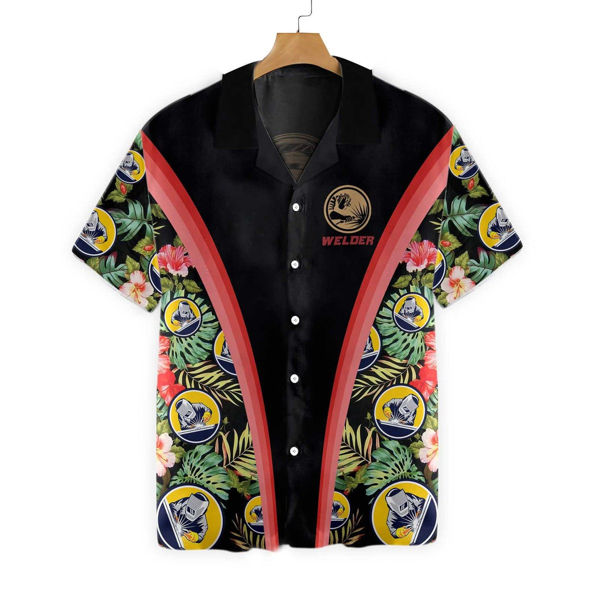 Welder Tropical Hawaiian Shirt