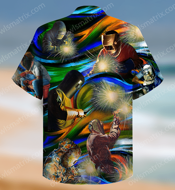 Let Me Finish This Weld - Hawaiian Shirt - Hawaiian Shirt For Men