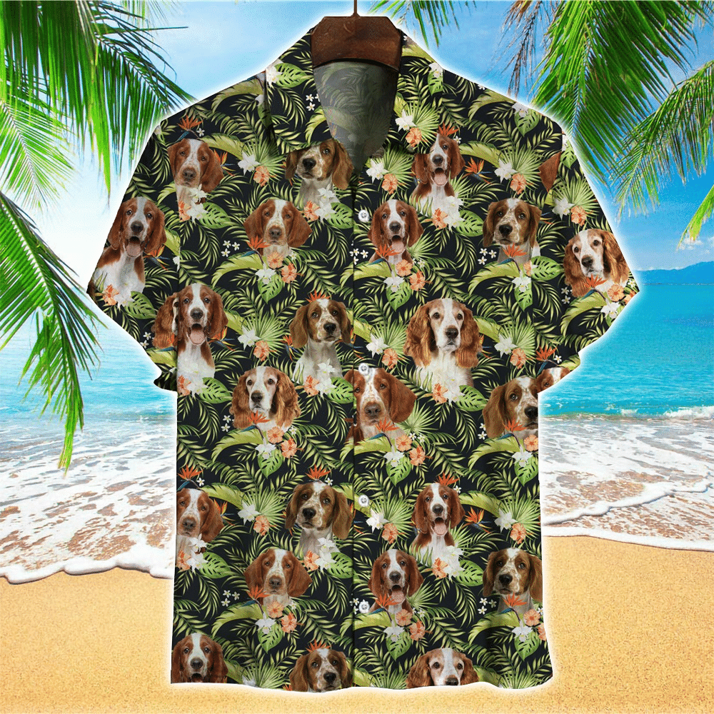 Welsh English Springer Spaniel Hawaiian Shirt for Men and Women