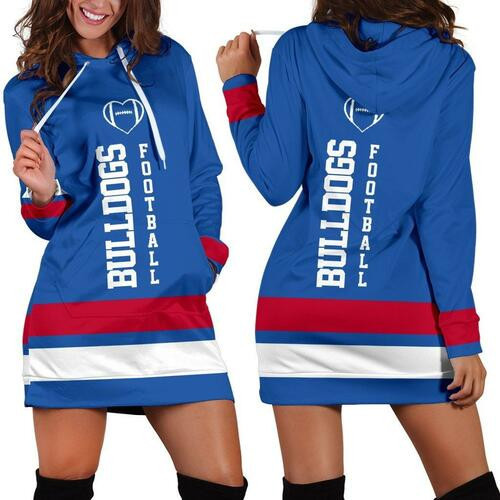 Western Football Hoodie Dress Sweater Dress Sweatshirt Dress 3d All Over Print For Women Hoodie