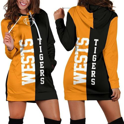 Wests Rugby Hoodie Dress Sweater Dress Sweatshirt Dress 3d All Over Print For Women Hoodie