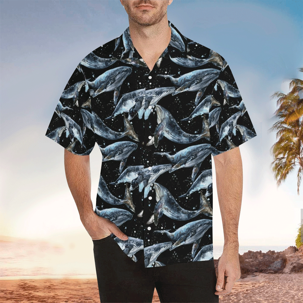 Whale Hawaiian Shirt Perfect Gift Ideas For Whale Lover Shirt for Men and Women