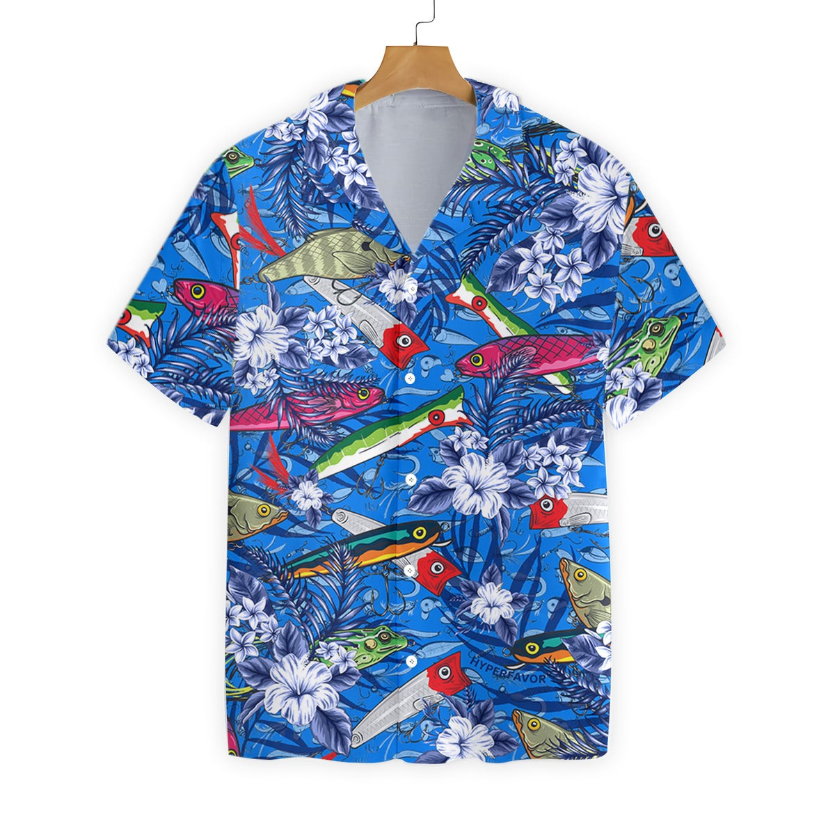 Where The Fish Fishing Hawaiian Shirt