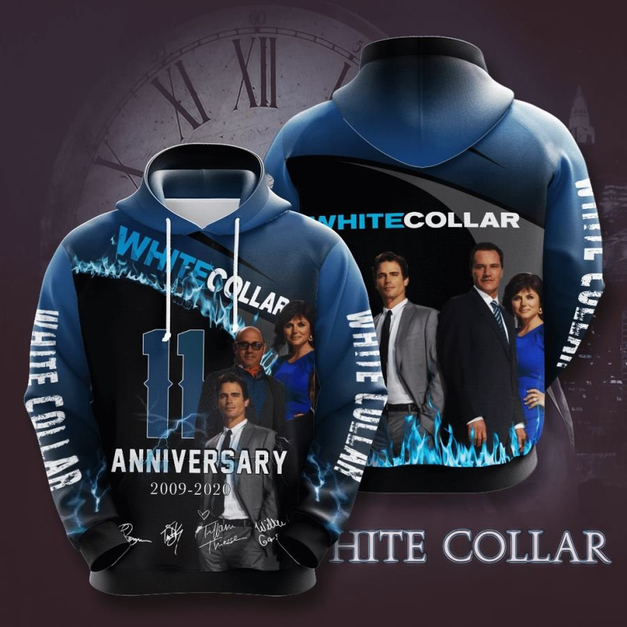 White Collar No2129 Custom Hoodie 3D