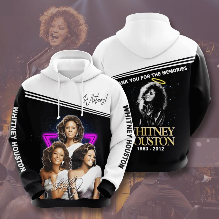 Whitney Houston No2133 Custom Hoodie 3D