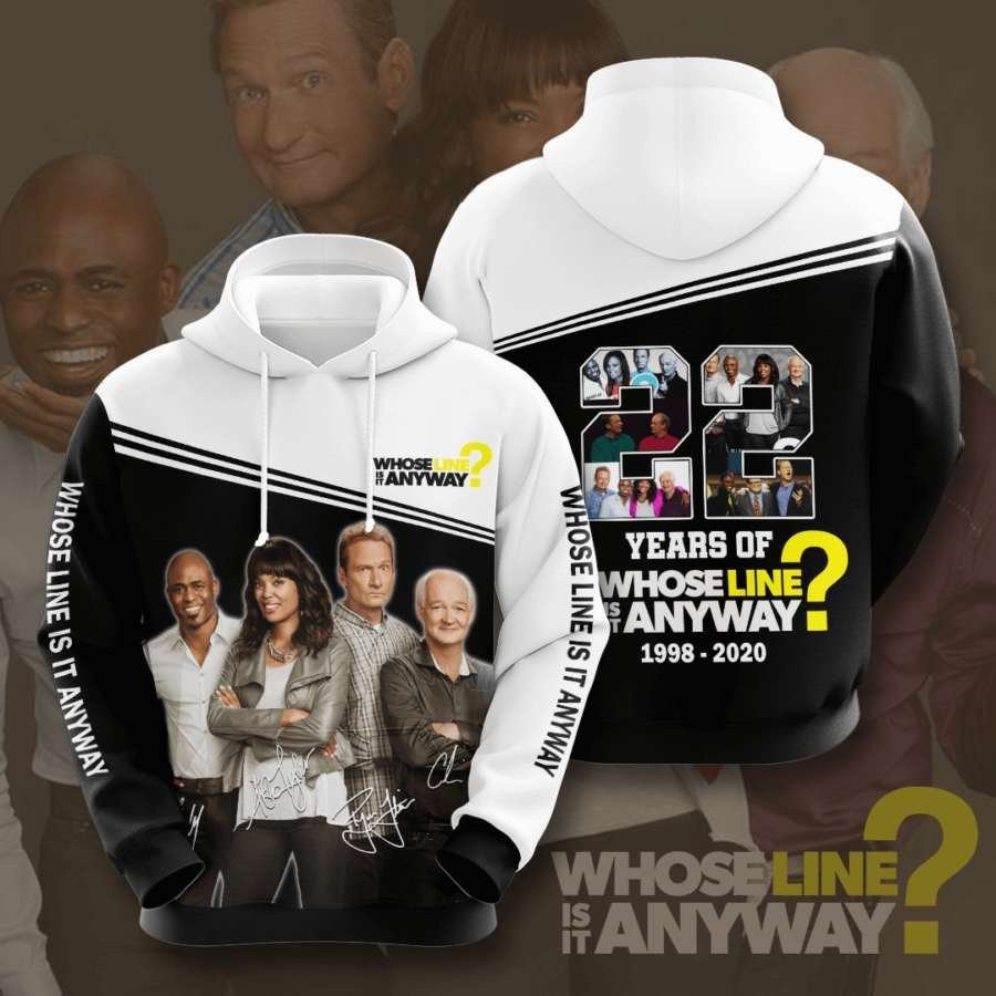 Whose Line Is It Anyway No2134 Custom Hoodie 3D