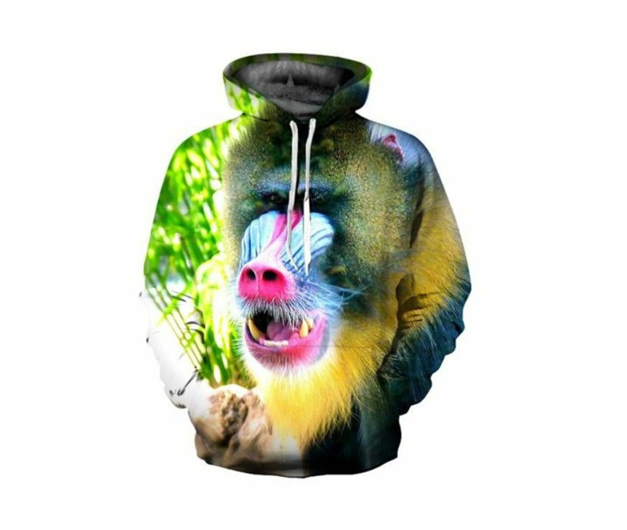 Wild Monkey 3d All Over Print Hoodie, Zip-up Hoodie