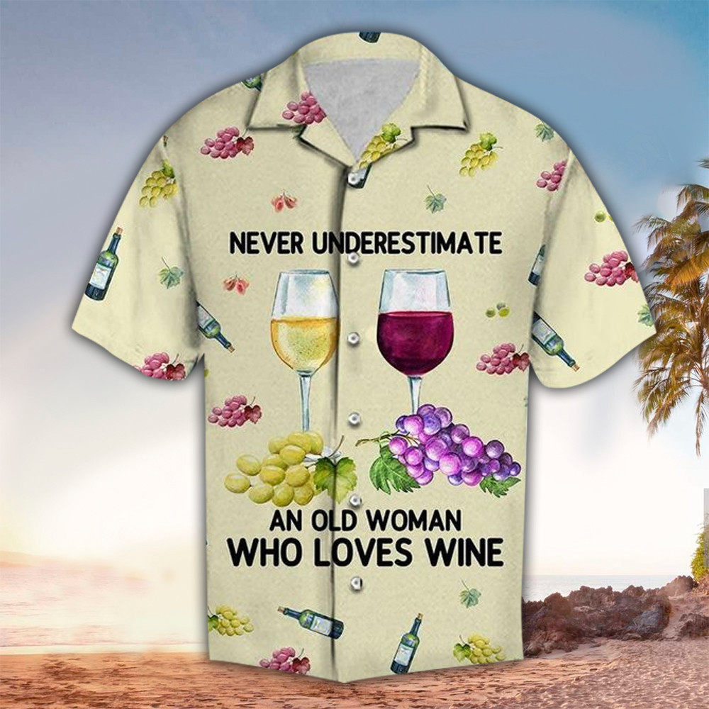 Wine Aloha Shirt Perfect Hawaiian Shirt For Wine Lover Shirt for Men and Women