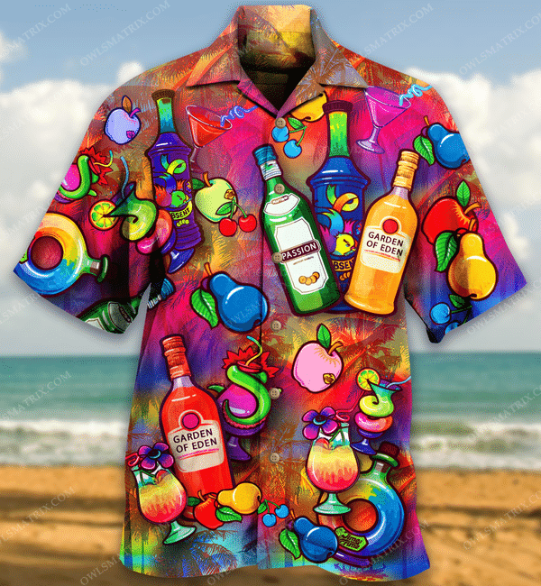 Wine Fruit Love It Limited Edition - Hawaiian Shirt Hawaiian Shirt For Men
