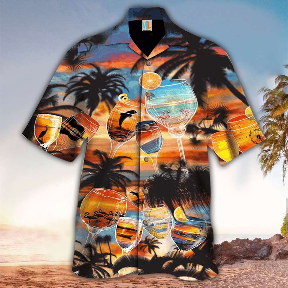 Wine Hawaiian Shirt Perfect Gift Ideas For Wine Lover Shirt for Men and Women