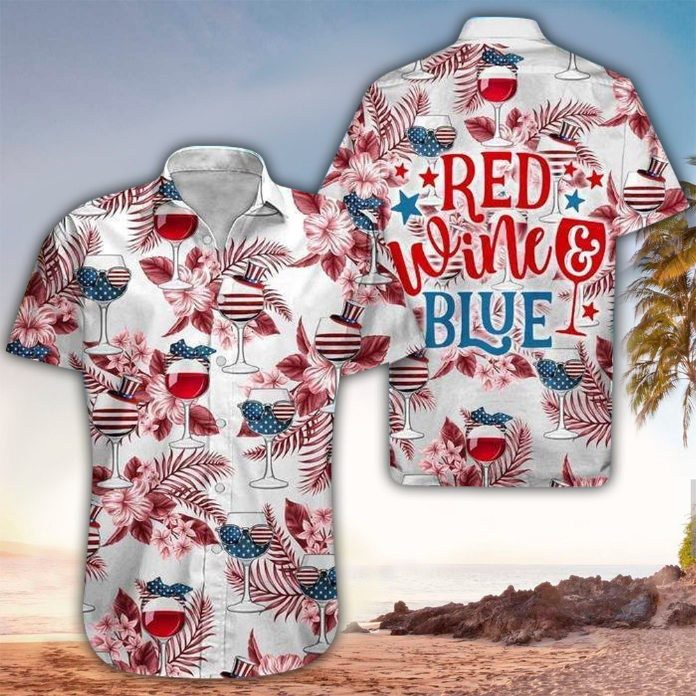 Wine Shirt Wine Hawaiian Shirt For Wine Lovers Shirt for Men and Women