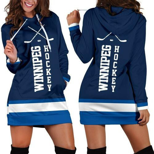 Winnipeg Hoodie Dress Sweater Dress Sweatshirt Dress 3d All Over Print For Women Hoodie