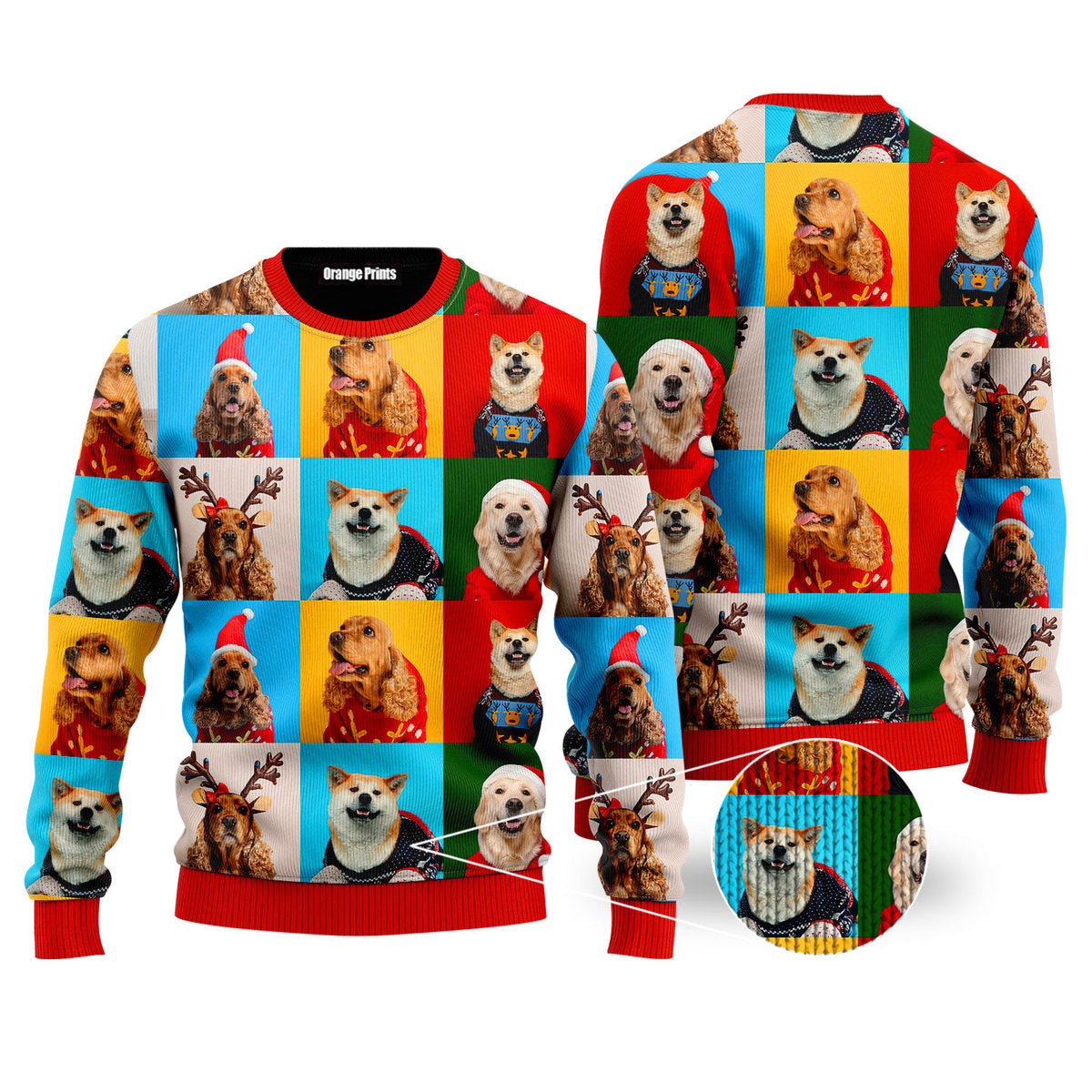 Winter Is Here Dog Ugly Christmas Sweater Ugly Sweater For Men Women