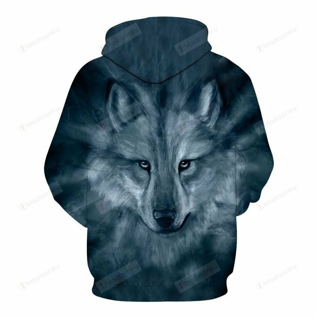 Wolf 3d All Over Print Hoodie