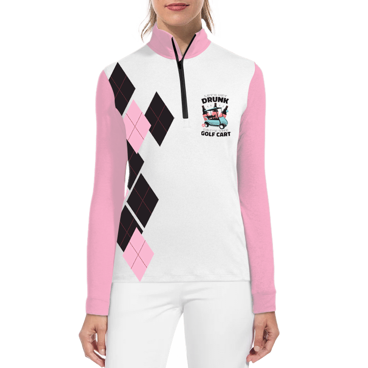 Womens Long Sleeve Golf Polo Shirt