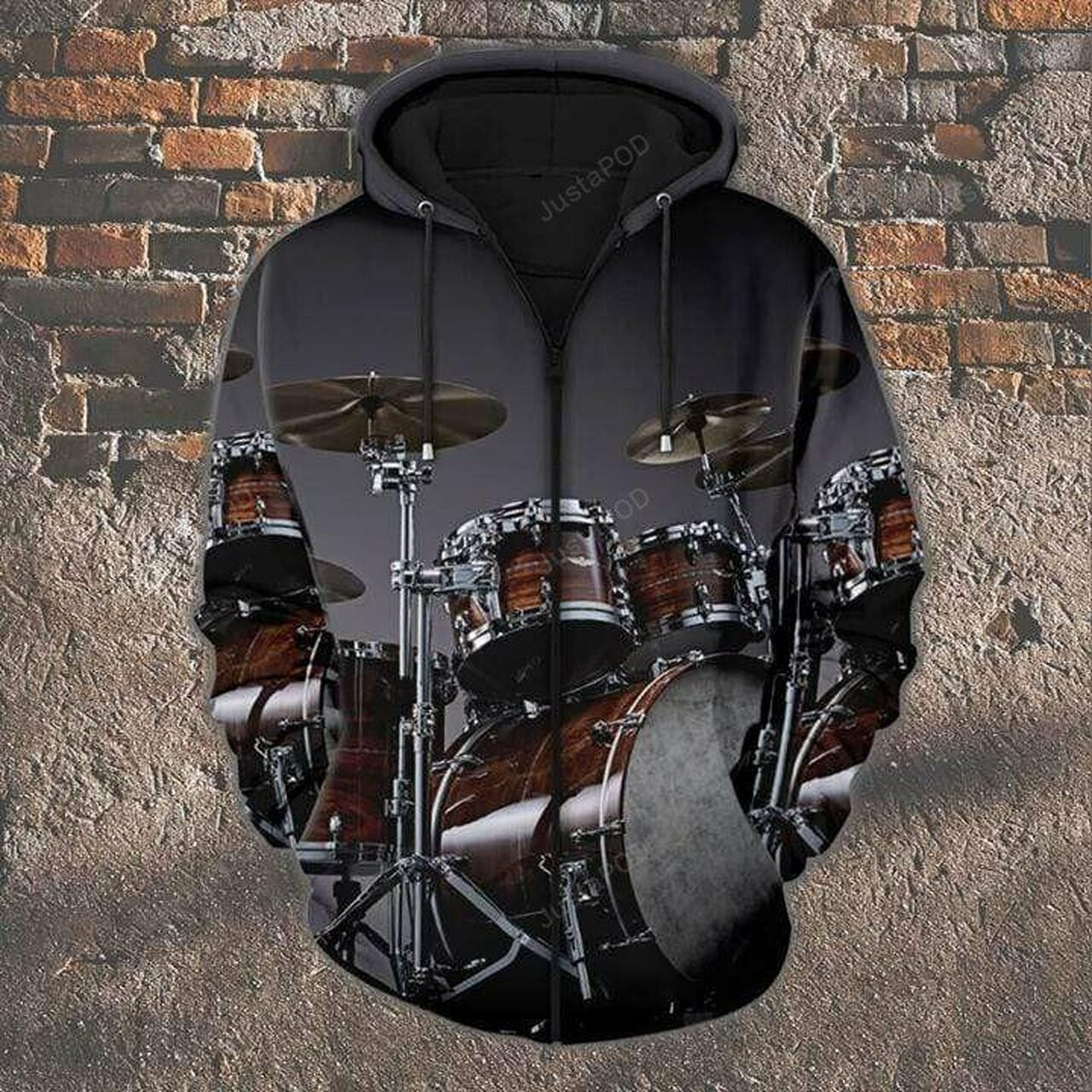 Wooden Drum 3d All Print Hoodie