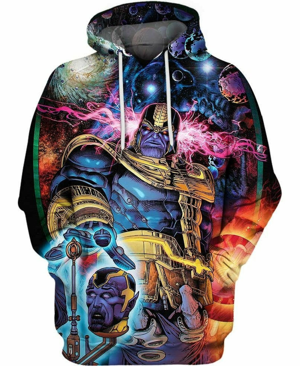 World Domination 3d All Print Hoodie