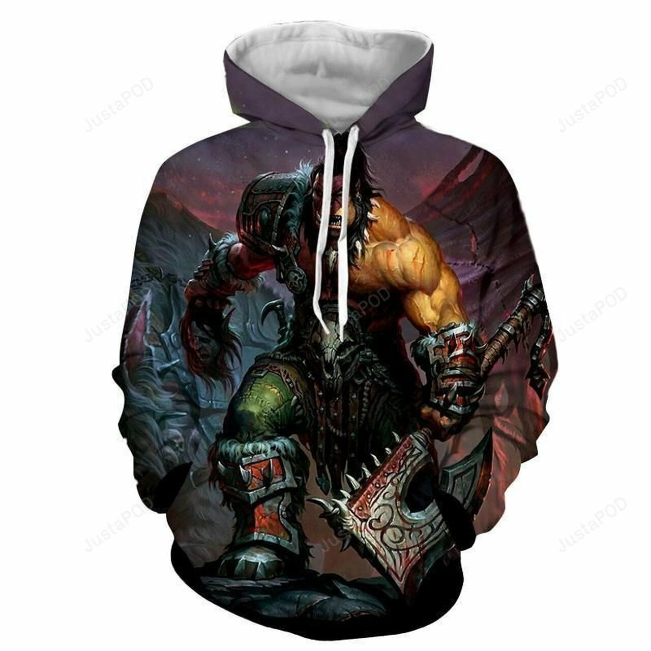 World Of Warcraft 3d All Over Print Hoodie