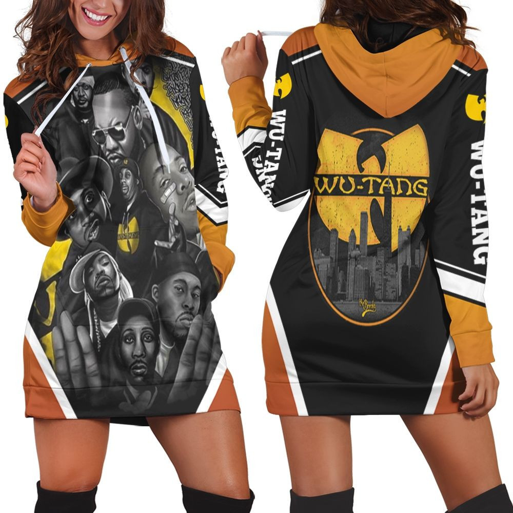 Wu Tang Clan Legend Hip Hop Rapper For Fan Hoodie Dress Sweater Dress Sweatshirt Dress