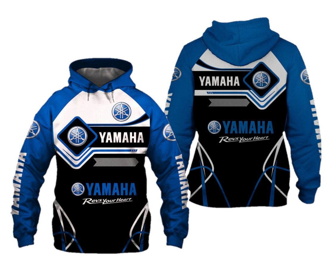 Yamaha Motorcycles Pullover Hoodie