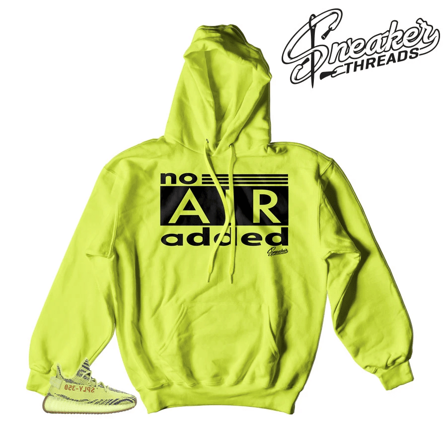Yeezy Boost Frozen Yellow No Air Needed Hoodie Outfit