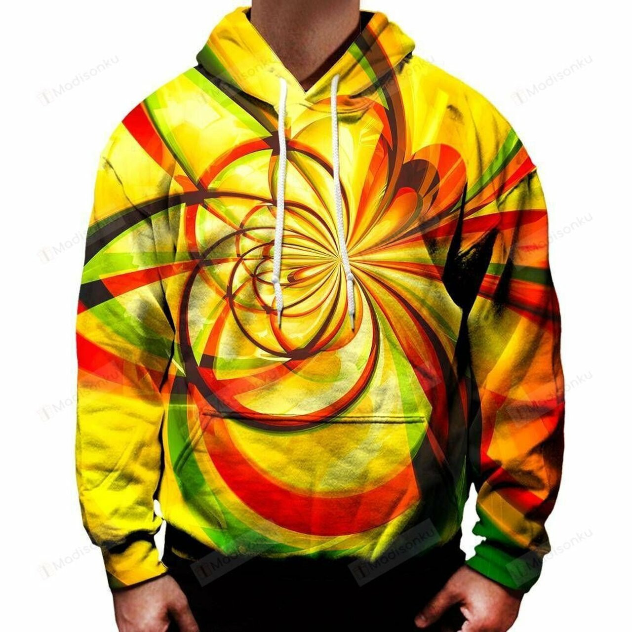 Yellow Flower For Unisex 3d All Over Print Hoodie