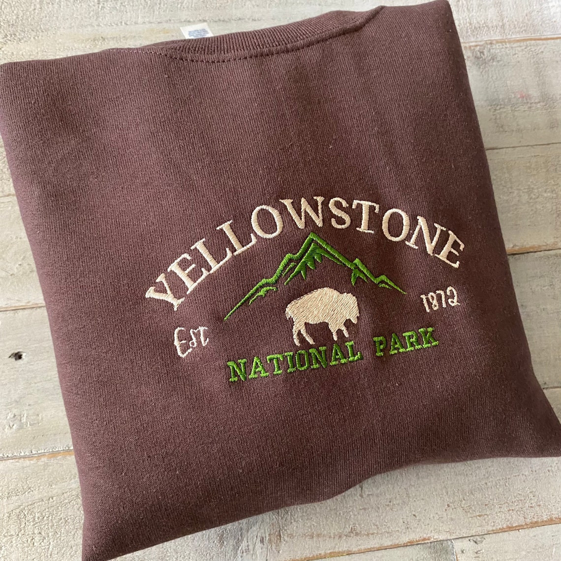 Yellowstone Embroidered Sweatshirt